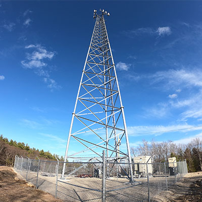 Blue Sky communications tower